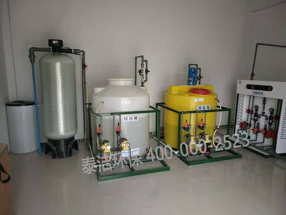 重庆自来水厂采用我司次氯酸钠发生器，全自动加药设备进行水消毒